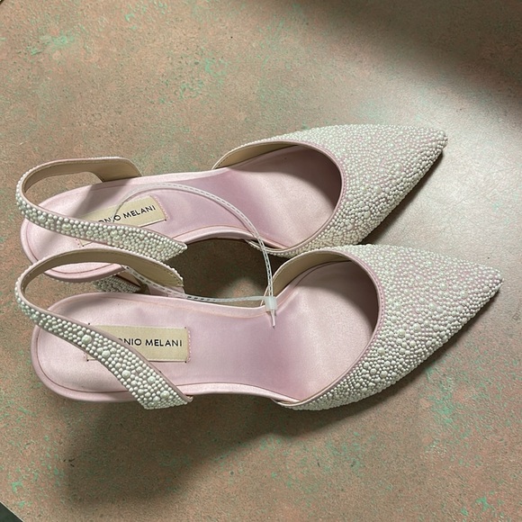 Antonio Melani
x Breast Cancer Awareness Capsule Mary-Cathryn Satin Slingback - Picture 3 of 6